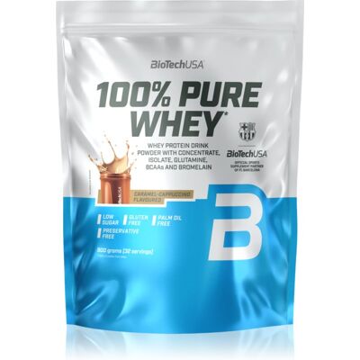 BioTechUSA 100% Pure Whey protéine de lactosérum saveur Caramel-Cappuccino 900 g BioTechUSA 100% Pure Whey protéine de lactosérum saveur Caramel-Cappuccino 900 g