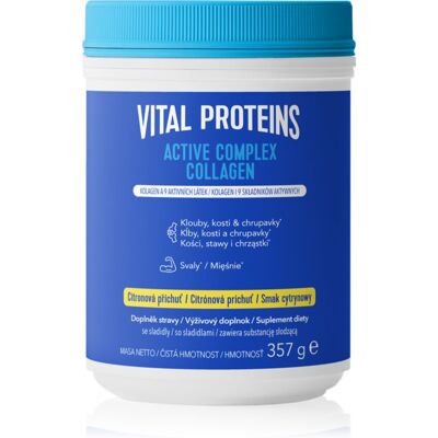 Vital Proteins Active Complex Collagen poudre pour la préparation de boisson permettant de maintenir les articulations en bonne santé saveur Lemon 357 g Vital Proteins Active Complex Collagen poudre pour la préparation de boisson permettant de maintenir les articulations en bonne santé saveur Lemon 357 g