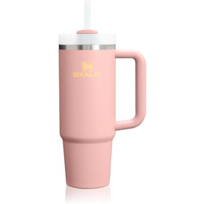 Stanley Quencher H2.O FlowState™ Tumbler gobelet en acier inoxydable avec paille medium Peach Rose 1 pcs Stanley Quencher H2.O FlowState™ Tumbler gobelet en acier inoxydable avec paille medium Peach Rose 1 pcs