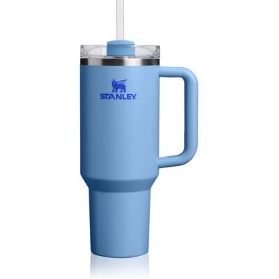 Stanley Quencher H2.O FlowState™ Tumbler gobelet en acier inoxydable avec paille grand format Blue Sky 1 pcs Stanley Quencher H2.O FlowState™ Tumbler gobelet en acier inoxydable avec paille grand format Blue Sky 1 pcs
