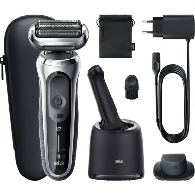 Braun Series 7 71-S7200cc rasoir électrique Silver 1 pcs Braun Series 7 71-S7200cc rasoir électrique Silver 1 pcs