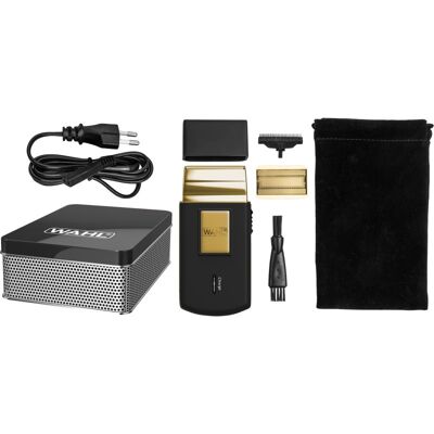 Wahl Travel Shaver Gold Edition rasoir de voyage barbe 1 pcs Wahl Travel Shaver Gold Edition rasoir de voyage barbe 1 pcs