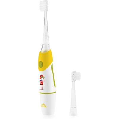 ETA Sonetic 0710 90050 brosse à dents électrique sonique pour enfant Yellow / 0-10 y. 1 pcs ETA Sonetic 0710 90050 brosse à dents électrique sonique pour enfant Yellow / 0-10 y. 1 pcs