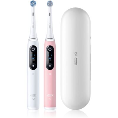 Oral-B iO6 Connected Coach brosse à dents électrique avec étui PACK DUO 2 pcs Oral-B iO6 Connected Coach brosse à dents électrique avec étui PACK DUO 2 pcs