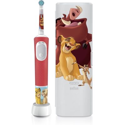 Oral-B PRO Kids 3+ The Lion King brosse à dents électrique avec étui pour enfant 1 pcs Oral-B PRO Kids 3+ The Lion King brosse à dents électrique avec étui pour enfant 1 pcs