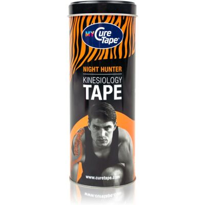 MyCureTape® MyCureTape® bande de kinésiologie boîte métallique teinte/couleur Night Hunter 3x2.5 m MyCureTape® MyCureTape® bande de kinésiologie boîte métallique teinte/couleur Night Hunter 3x2.5 m