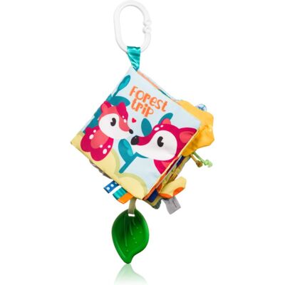 BabyOno Have Fun Livre Sensoriel - Voyage à la Forêt - Anneau de Dentition - Jouet Éducatif - Cadeau pour Bébé BabyOno Have Fun Livre Sensoriel - Voyage à la Forêt - Anneau de Dentition - Jouet Éducatif - Cadeau pour Bébé