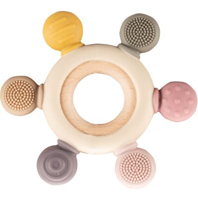 Zopa Tétine en Silicone - Multicolore - Jouet de Dentition Zopa Tétine en Silicone - Multicolore - Jouet de Dentition