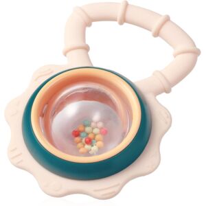 BabyOno Rattle With Teether 3m+ jouet de dentition avec hochet Flower 1 pcs BabyOno Rattle With Teether 3m+ jouet de dentition avec hochet Flower 1 pcs