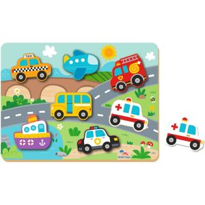 2Kids Toys Shape Puzzles boîte à formes Traffic 12m+ 8 pcs 2Kids Toys Shape Puzzles boîte à formes Traffic 12m+ 8 pcs