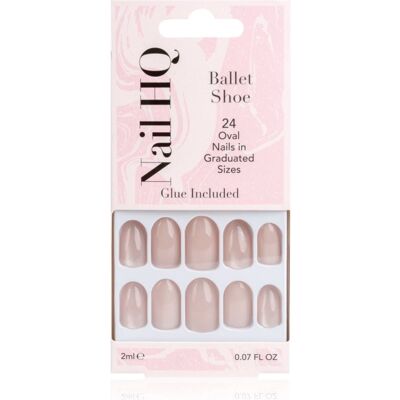 Nail HQ Ballet Shoe Faux ongles 24 pcs Nail HQ Ballet Shoe Faux ongles 24 pcs