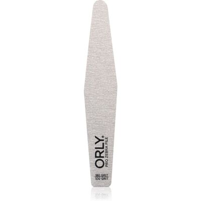 Orly Pro Zebra lime à ongles classique double face 100/180 1 pcs Orly Pro Zebra lime à ongles classique double face 100/180 1 pcs