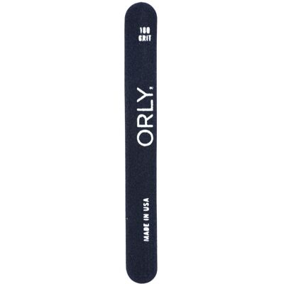 Orly Black Board grosse lime pour faux-ongles 1 pcs Orly Black Board grosse lime pour faux-ongles 1 pcs