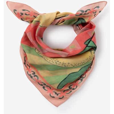 Sissy-Boy Foulard Avec Imprimé - Jaune Clair meisje Onesize Sissy-Boy Foulard Avec Imprimé - Jaune Clair meisje Onesize