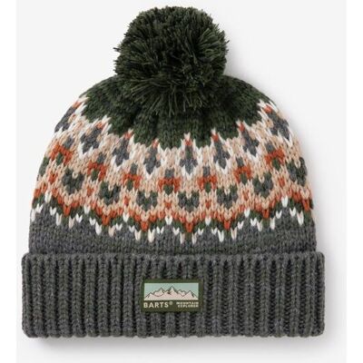 BARTS Bonnet Avec Pompon - Gris jongen Onesize BARTS Bonnet Avec Pompon - Gris jongen Onesize