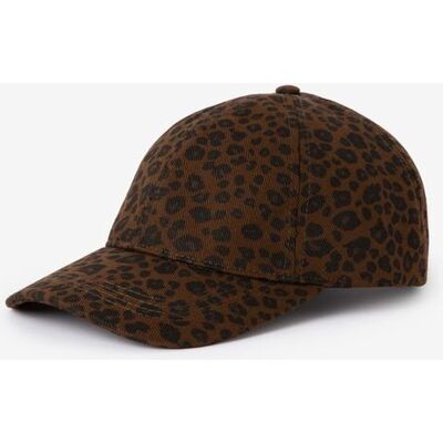 Sissy-Boy Casquette Léopard - Marron Foncé vrouw Onesize Sissy-Boy Casquette Léopard - Marron Foncé vrouw Onesize