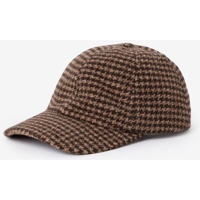 Sissy-Boy Casquette À Carreaux - Marron vrouw Onesize Sissy-Boy Casquette À Carreaux - Marron vrouw Onesize
