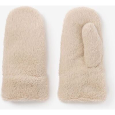 Sissy-Boy Moufles En Fausse Fourrure - Beige meisje XXS-XS Sissy-Boy Moufles En Fausse Fourrure - Beige meisje XXS-XS