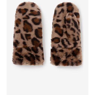 Sissy-Boy Moufles En Fausse Fourrure Avec Imprimé Léopard - Marron meisje S-M Sissy-Boy Moufles En Fausse Fourrure Avec Imprimé Léopard - Marron meisje S-M