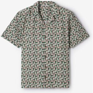 Sissy-Boy Chemise Avec Imprimé - Vert Foncé man L Sissy-Boy Chemise Avec Imprimé - Vert Foncé man L