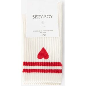 Sissy-Boy Chaussettes De Sport Avec Cœur - Blanc meisje 29-32 Sissy-Boy Chaussettes De Sport Avec Cœur - Blanc meisje 29-32