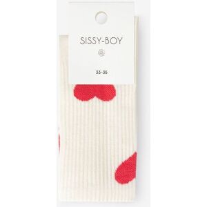 Sissy-Boy Chaussettes Avec Cœurs - Blanc meisje 22-24 Sissy-Boy Chaussettes Avec Cœurs - Blanc meisje 22-24