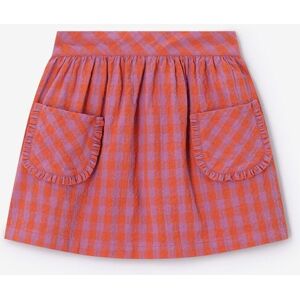 Sissy-Boy Jupe À Carreaux - Orange Foncé meisje 134-140 Sissy-Boy Jupe À Carreaux - Orange Foncé meisje 134-140