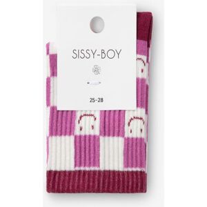Sissy-Boy Chaussettes Avec Motif À Carreaux - Rouge Foncé meisje 25-28 Sissy-Boy Chaussettes Avec Motif À Carreaux - Rouge Foncé meisje 25-28