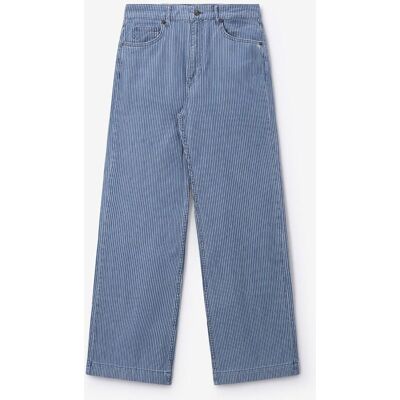Sissy-Boy Betim Jean Rayé Jambes Larges Et Taille Haute vrouw 26 Sissy-Boy Betim Jean Rayé Jambes Larges Et Taille Haute vrouw 26