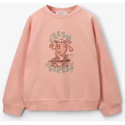 Sissy-Boy Sweat Avec Imprimé - Orange Clair jongen 98-104 Sissy-Boy Sweat Avec Imprimé - Orange Clair jongen 98-104