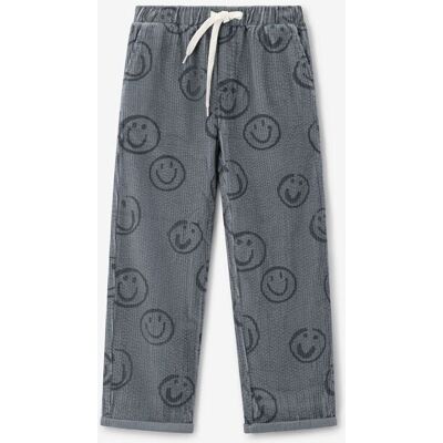 Sissy-Boy Pantalon En Velours Côtelé Avec Smileys - Bleu jongen 146-152 Sissy-Boy Pantalon En Velours Côtelé Avec Smileys - Bleu jongen 146-152