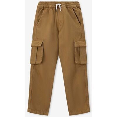 Sissy-Boy Pantalon Cargo Pull-on - Vert Foncé jongen 146-152 Sissy-Boy Pantalon Cargo Pull-on - Vert Foncé jongen 146-152