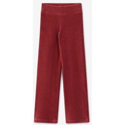 Sissy-Boy Legging Côtelé - Rouge Foncé meisje 98-104 Sissy-Boy Legging Côtelé - Rouge Foncé meisje 98-104