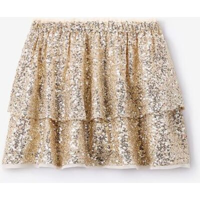 Sissy-Boy Jupe À Paillettes - Doré meisje 98-104 Sissy-Boy Jupe À Paillettes - Doré meisje 98-104