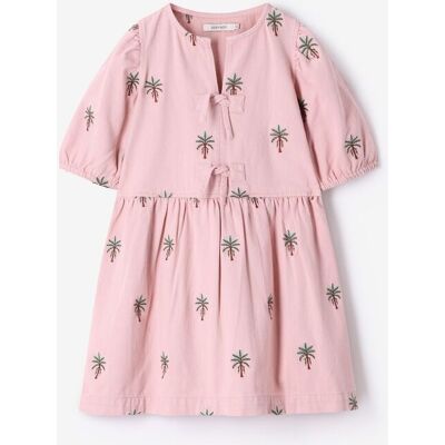 Sissy-Boy Robe Avec Palmiers - Rose Clair meisje 146-152 Sissy-Boy Robe Avec Palmiers - Rose Clair meisje 146-152