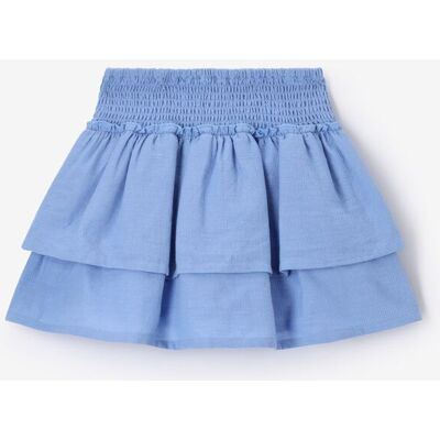 Sissy-Boy Jupe En Tissu Gaufré - Bleu Clair meisje 146-152 Sissy-Boy Jupe En Tissu Gaufré - Bleu Clair meisje 146-152