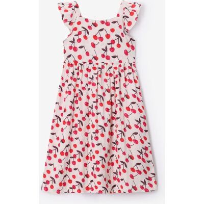 Sissy-Boy Robe Avec Imprimé Cerises - Blanc meisje 146-152 Sissy-Boy Robe Avec Imprimé Cerises - Blanc meisje 146-152