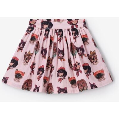 Sissy-Boy Jupe Avec Imprimé Chiens - Rose Clair meisje 98-104 Sissy-Boy Jupe Avec Imprimé Chiens - Rose Clair meisje 98-104