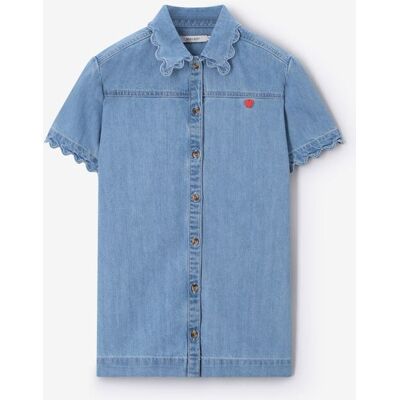 Sissy-Boy Robe En Jean - Bleu meisje 146-152 Sissy-Boy Robe En Jean - Bleu meisje 146-152
