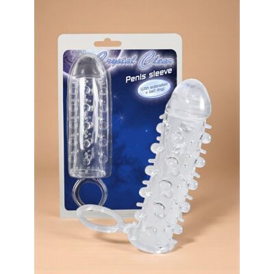 You 2 Toys Gaine Cristal - 14 cm - Transparent et Stimulant You 2 Toys Gaine Cristal - 14 cm - Transparent et Stimulant
