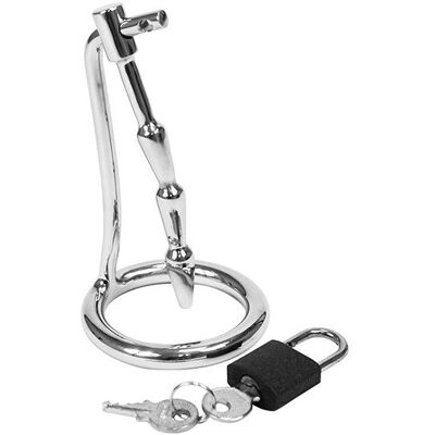 Rimba Plug de pénis chasteté avec cadenas Rimba Plug de pénis chasteté avec cadenas
