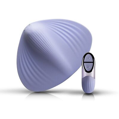 NIYA 5 - Vibromasseur allongé avec télécommande - Bleu clair NIYA 5 - Vibromasseur allongé avec télécommande - Bleu clair