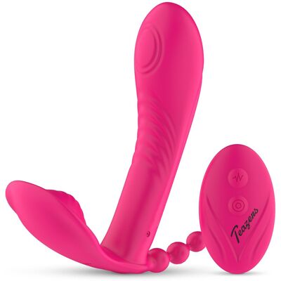 Teazers Vibromasseur wearable avec télécommande pour stimulation G-spot et anale Teazers Vibromasseur wearable avec télécommande pour stimulation G-spot et anale