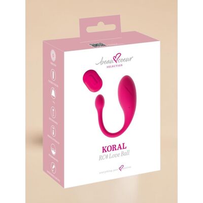 beau coeur Vibromasseur Love Ball rechargeable en silicone doux avec télécommande beau coeur Vibromasseur Love Ball rechargeable en silicone doux avec télécommande