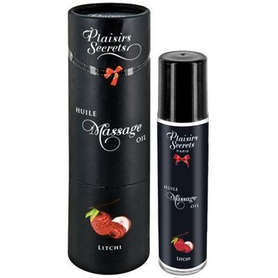 Plaisirs Secrets Huile de massage litchi 59ml Plaisirs Secrets Huile de massage litchi 59ml