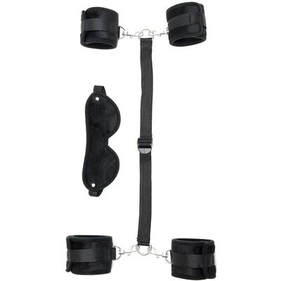 Rimba Set à bondage velcro avec masque de 10 pièces Rimba Set à bondage velcro avec masque de 10 pièces