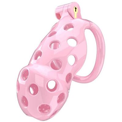 Rimba Cage de Chasteté à Pénis - M - Pink - PC03 Rimba Cage de Chasteté à Pénis - M - Pink - PC03