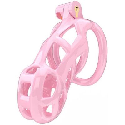Rimba Cage de Chasteté à Pénis - M - Pink - PC01 Rimba Cage de Chasteté à Pénis - M - Pink - PC01