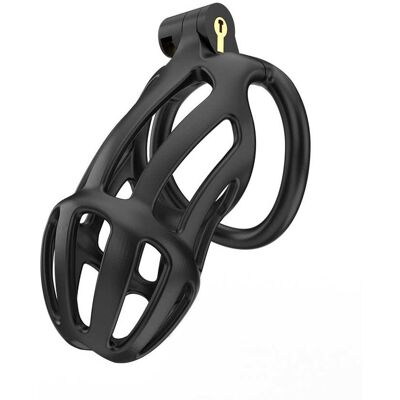 Rimba Cage de Chasteté à Pénis - M - Black - PC02 Rimba Cage de Chasteté à Pénis - M - Black - PC02