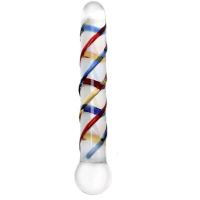 Rimba Rachella Vibromasseur en Verre - Sensuel, Nervuré, Jeu de Température - Type de Produit Rimba Rachella Vibromasseur en Verre - Sensuel, Nervuré, Jeu de Température - Type de Produit